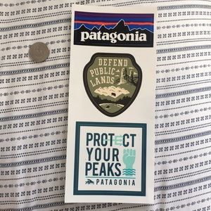 Patagonia sticker sheet